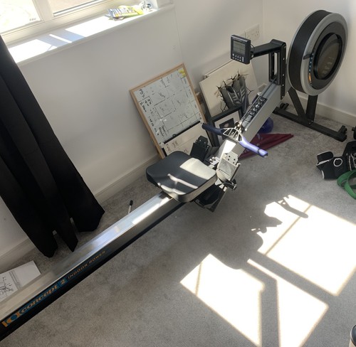 Concept rowing machine model - concept,